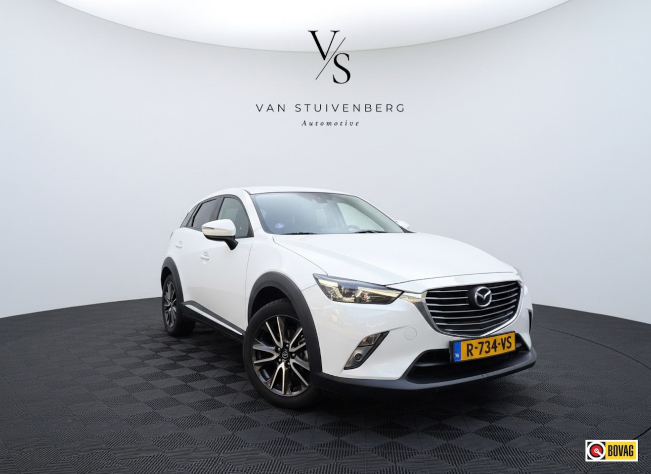 Mazda CX-3 - 2.0 SkyActiv-G 120 GT-M CARPLAY LEDER NAVI STOELVW - AutoWereld.nl