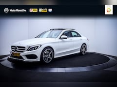 Mercedes-Benz C-klasse - 180CDI Aut. SPORT EDITION SCHUIFD. | FULL LED | AMG LINE | LEDER | CAMERA | NAVI | LMV