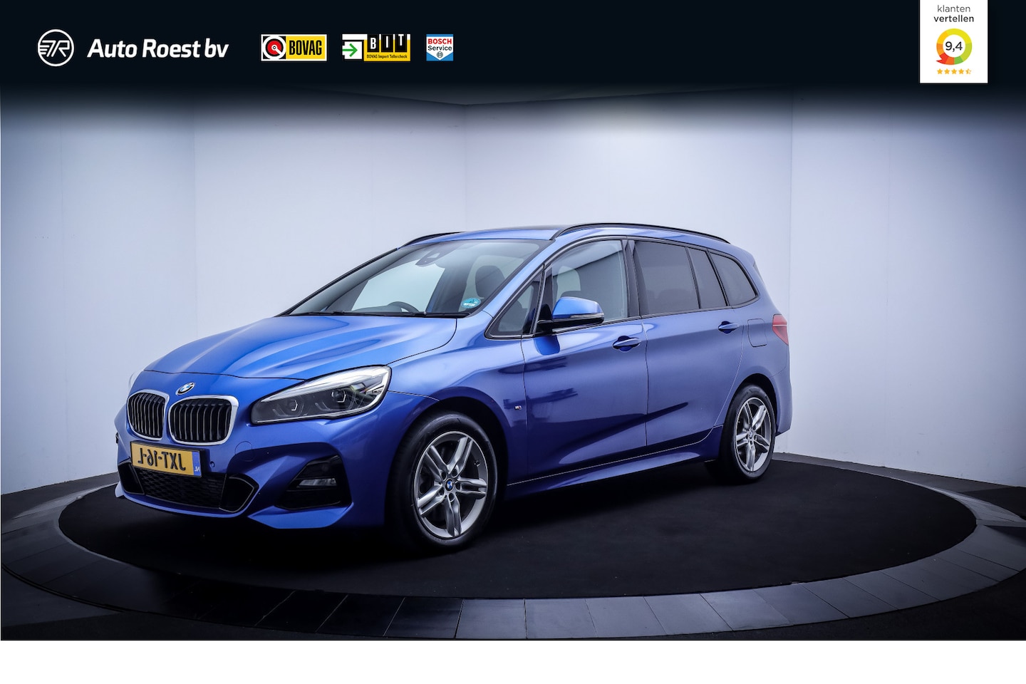 BMW 2-serie Gran Tourer - 220iA 7p M-SPORT PANO | FULL LED | CAMERA | KEYLESS | STOELVERW | NAVI | PDC V+A | LMV - AutoWereld.nl
