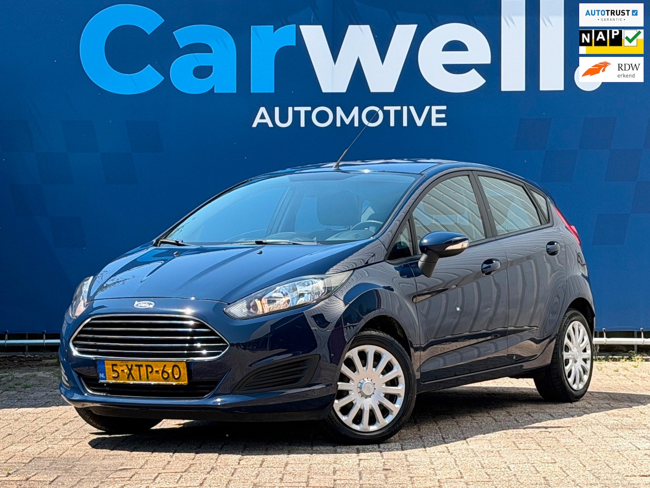 Ford Fiesta - 1.0 Style|DistributieVV|2e Eigenaar|Navi|Airco|ElektrischeRamen|Bleutooth|DealerOnderhoude - AutoWereld.nl