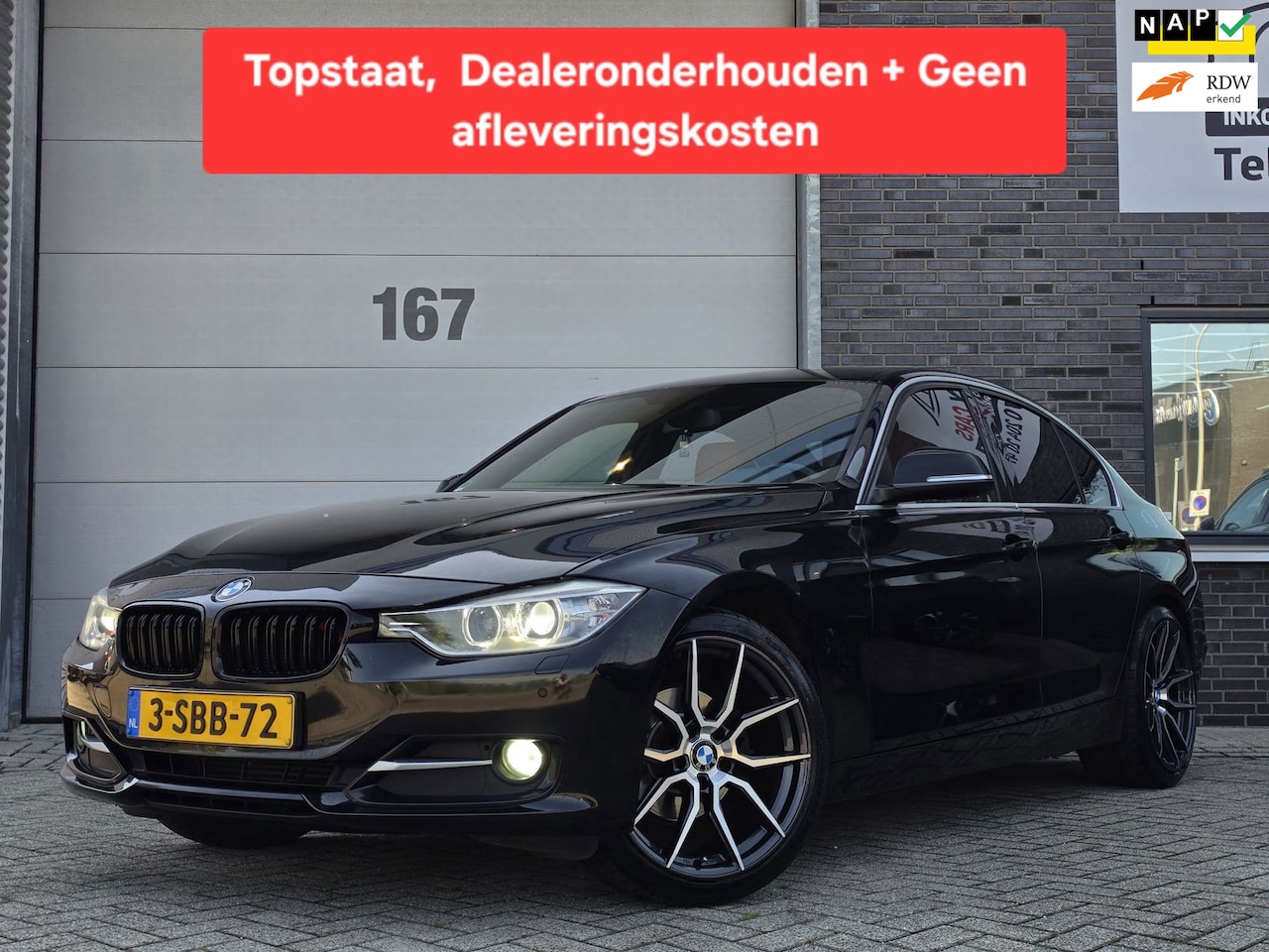 BMW 3-serie - 320i EfficientDynamics Edition High Executive|Roodleer|Stoelverwarming|Parkeersensors|Xeno - AutoWereld.nl