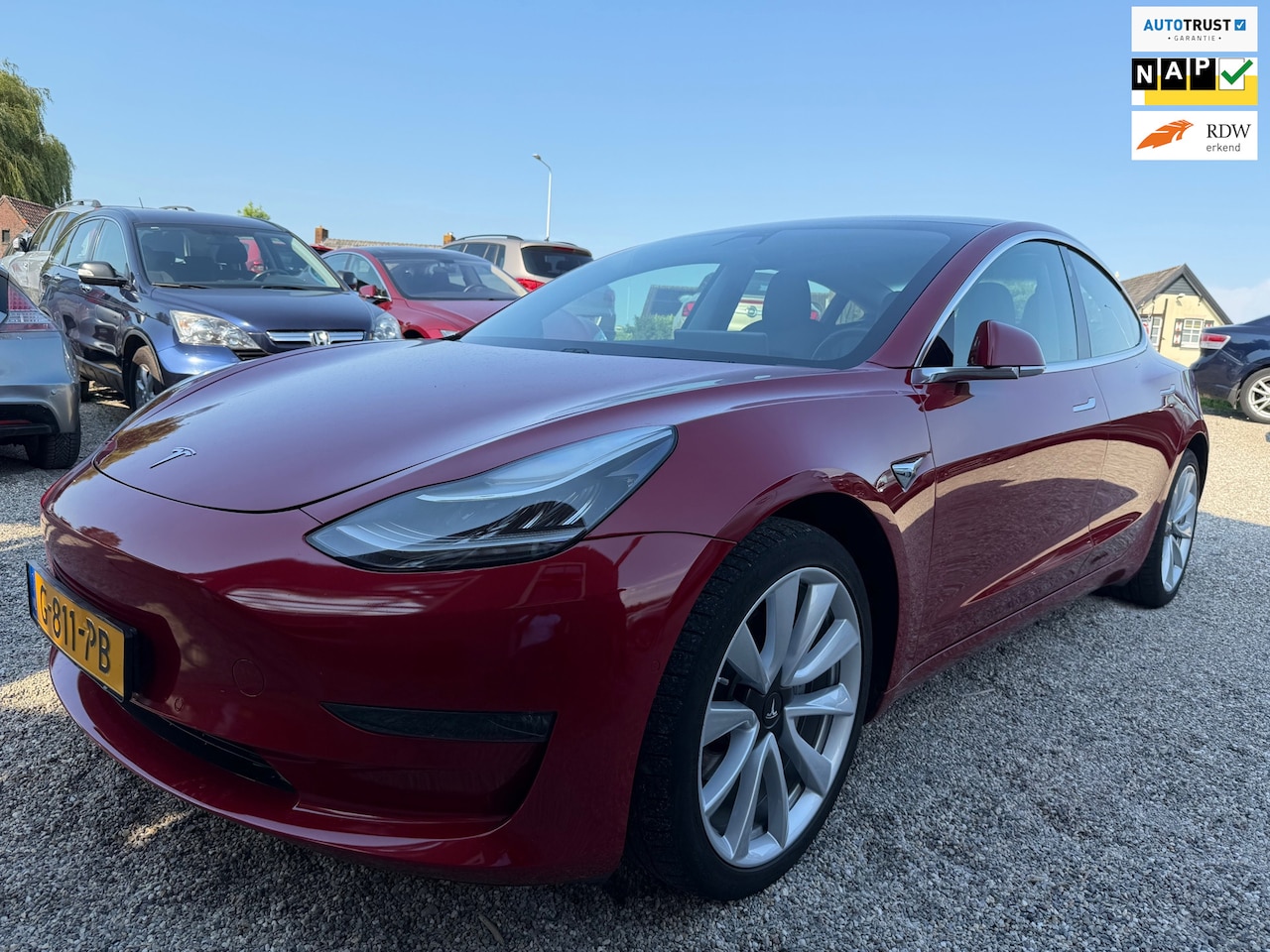 Tesla Model 3 - Long Range RWD Long Range AWD 75 kWh FSD VolOptie Garantie Zeer Nette Auto - AutoWereld.nl