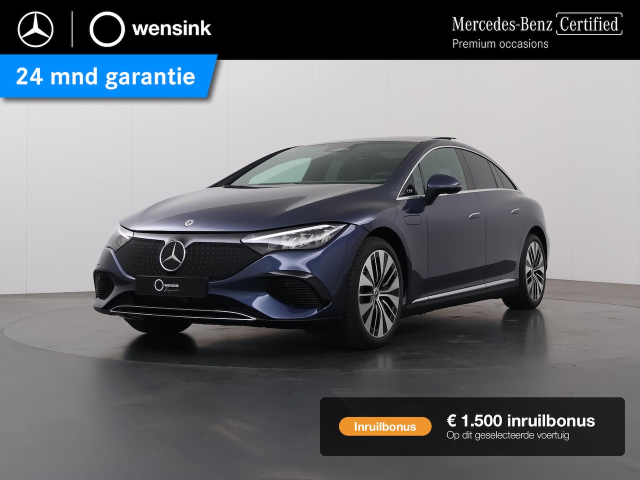 Mercedes-Benz EQE - 300 Business Edition 89 kWh | Business Plus pakket | 20-Inch | Panoramadak | Privacy glas - AutoWereld.nl