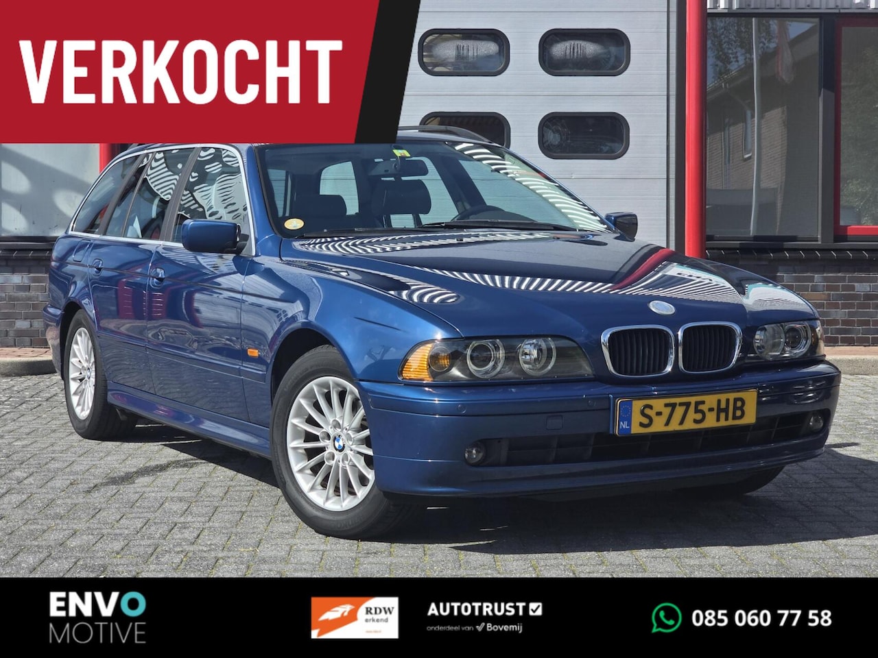 BMW 5-serie Touring - 520i Executive Automaat/Clima/Trekhaak - AutoWereld.nl