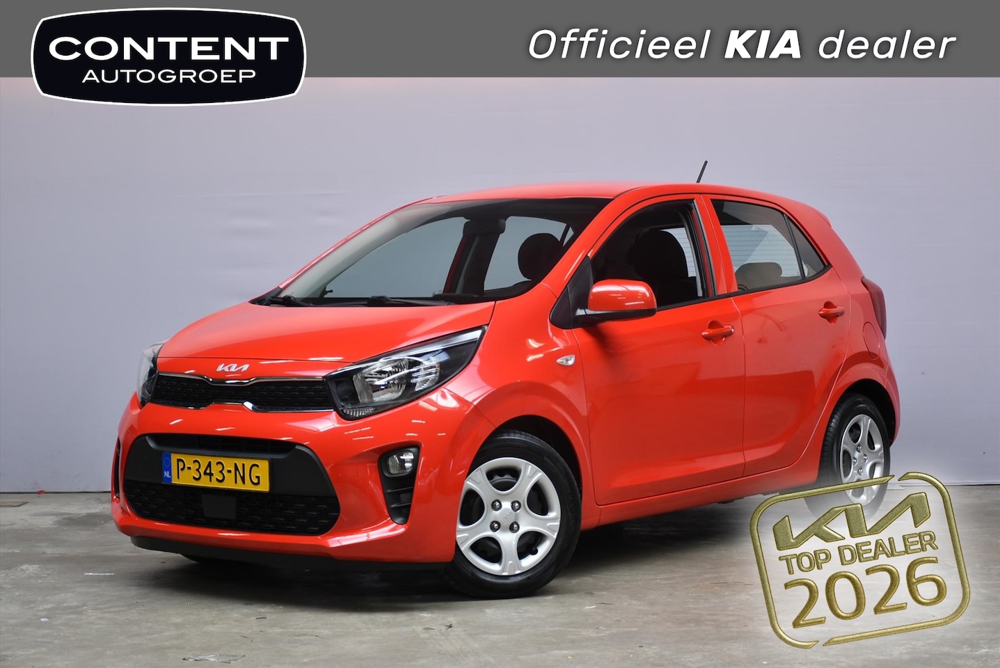 Kia Picanto - 1.0 MPi 67pk 5-zits ComfortLine - AutoWereld.nl