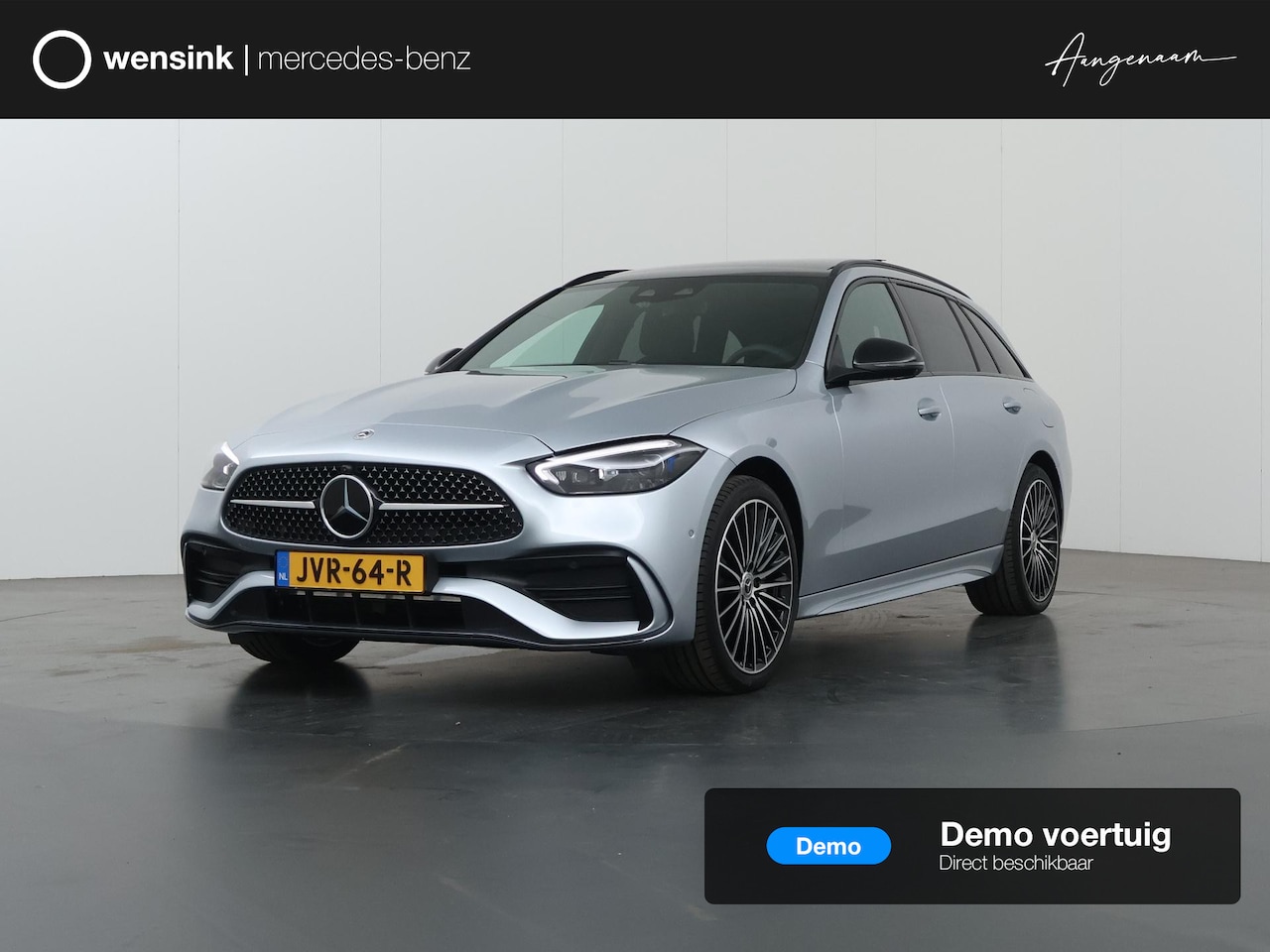Mercedes-Benz C-klasse Estate - 300e Business Solution AMG | Panoramaschuifdak | Burmester | Rijassistentiepakket | DIGITA - AutoWereld.nl