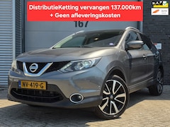 Nissan Qashqai - 1.2 Tekna|Zelf Inparkeren|Pano|Leer|Stoelverwarming