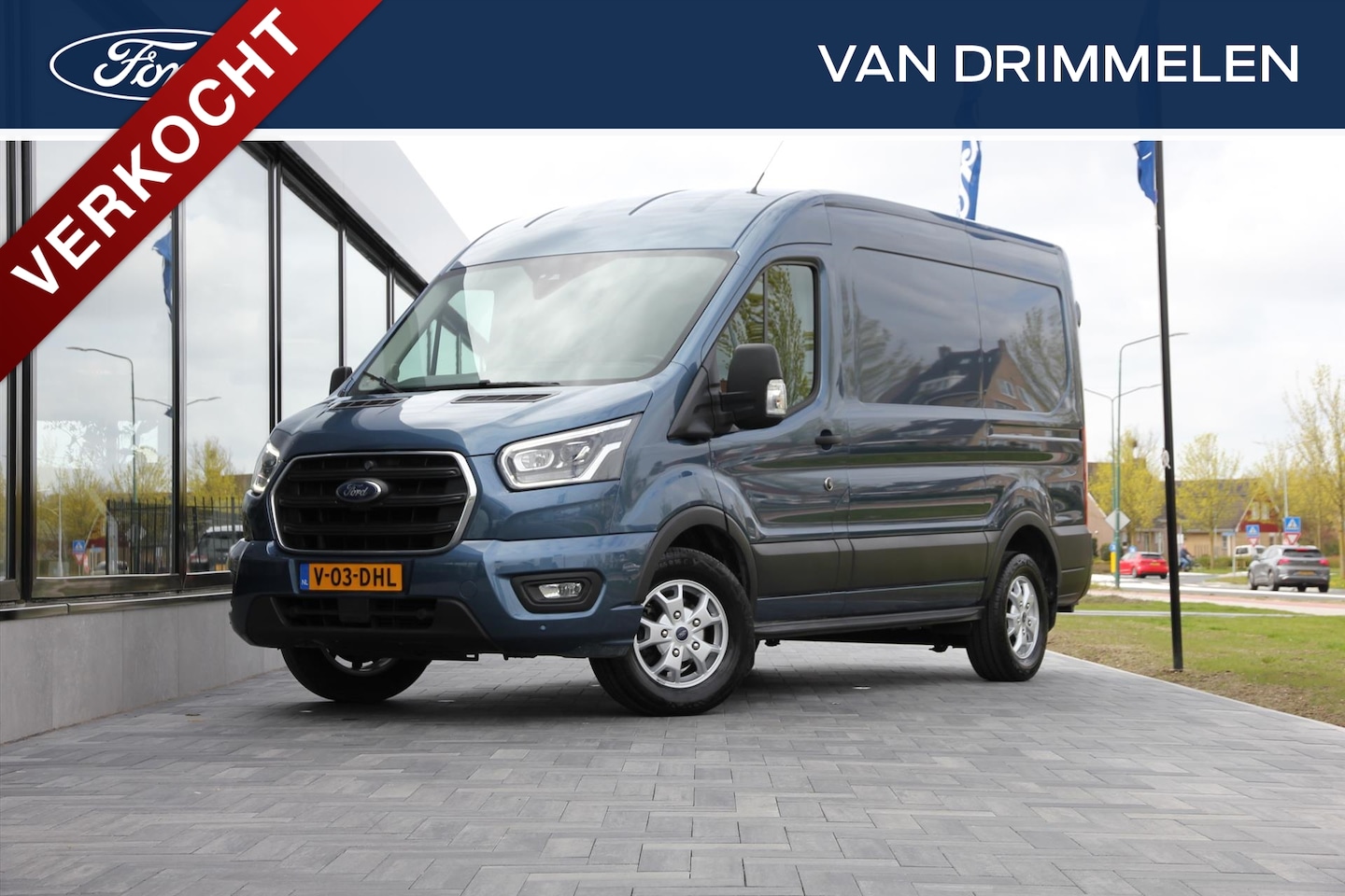 Ford Transit - GB 350 L2H2 TDCi 170pk FWD Limited BOM VOL OPTIES & VOLLEDIG INGERICHT, INCL ALARM - AutoWereld.nl