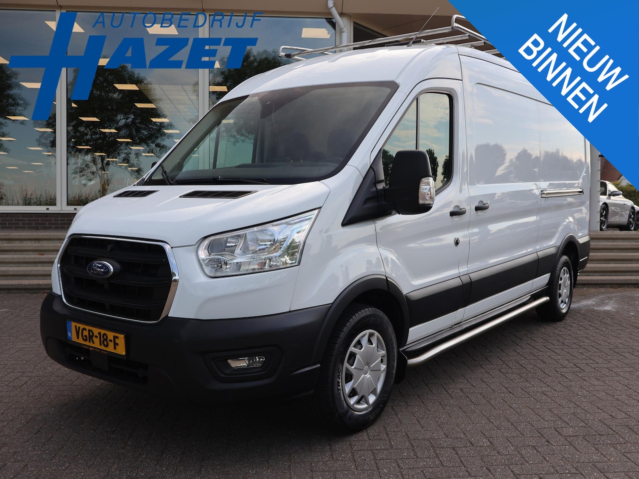 Ford Transit - 350 2.0 TDCI 170 PK L3H2 RWD + 3500 KG TREKGEWICHT | 2 SCHUIFDEUREN | CAMERA | APPLE CARPL - AutoWereld.nl