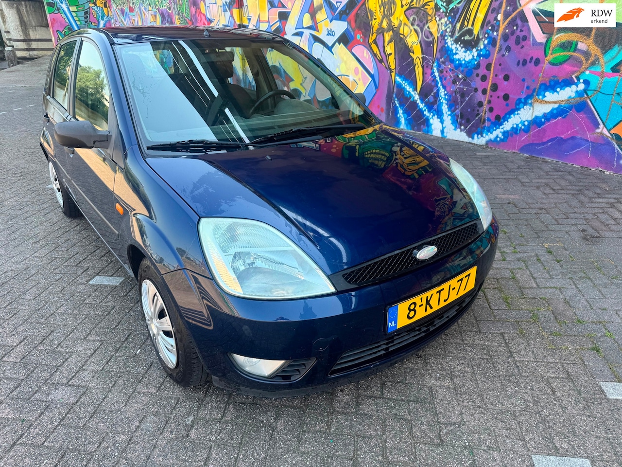 Ford Fiesta - 1.4-16V Ambiente 5 deuren airco stereo stuurbekrachtiging elektrische ramen leuke goed rij - AutoWereld.nl