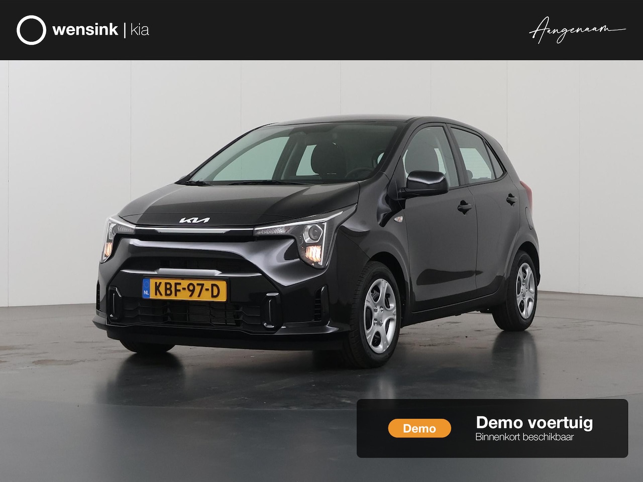 Kia Picanto - 1.0 GDi DynamicLine AMT | Airconditioning | Cruise control | Navigatie | Rijstrookvolgassi - AutoWereld.nl