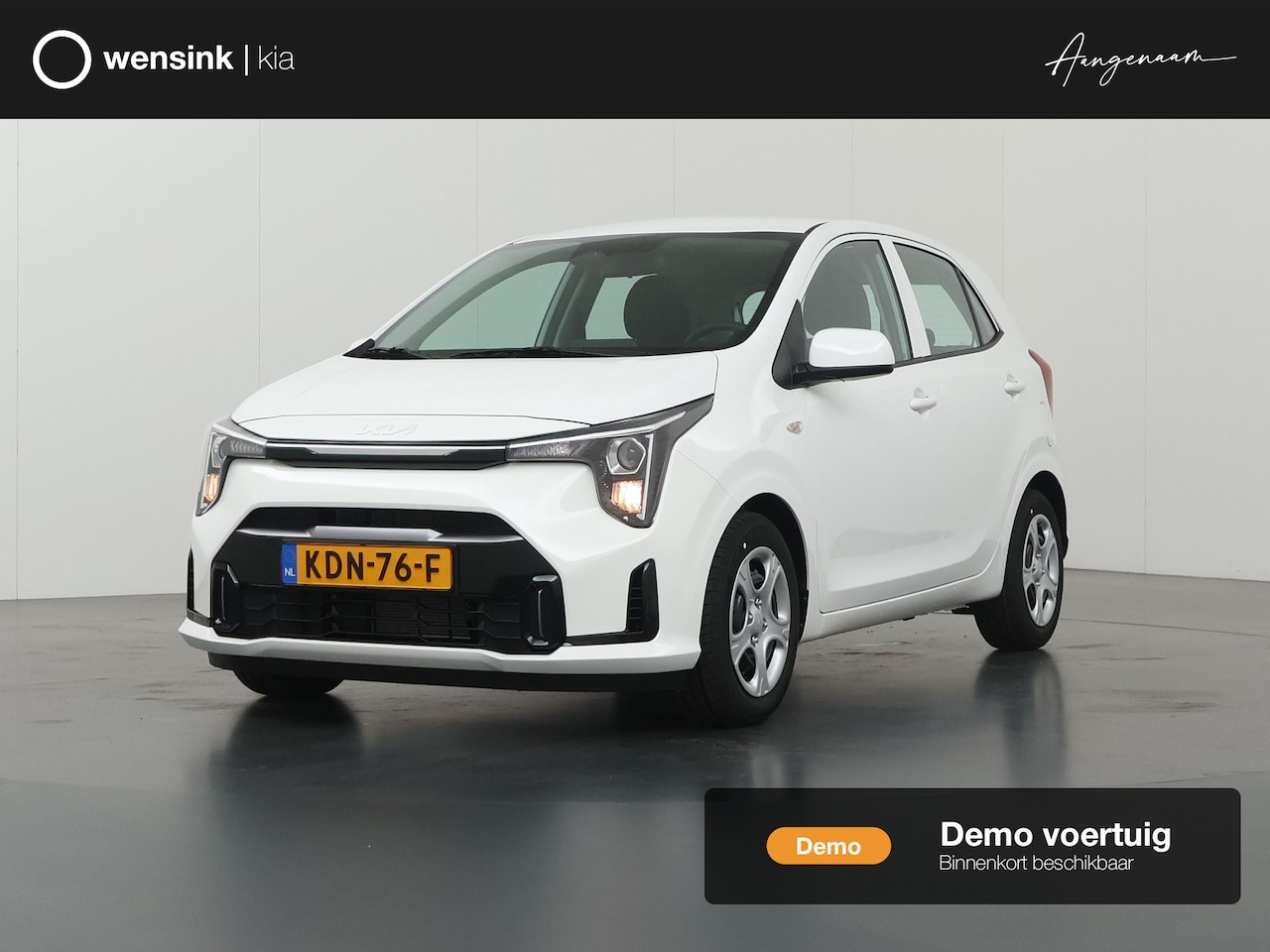 Kia Picanto - 1.0 GDi DynamicLine | Airconditioning | Cruise control | Navigatie | Rijstrookvolgassisten - AutoWereld.nl