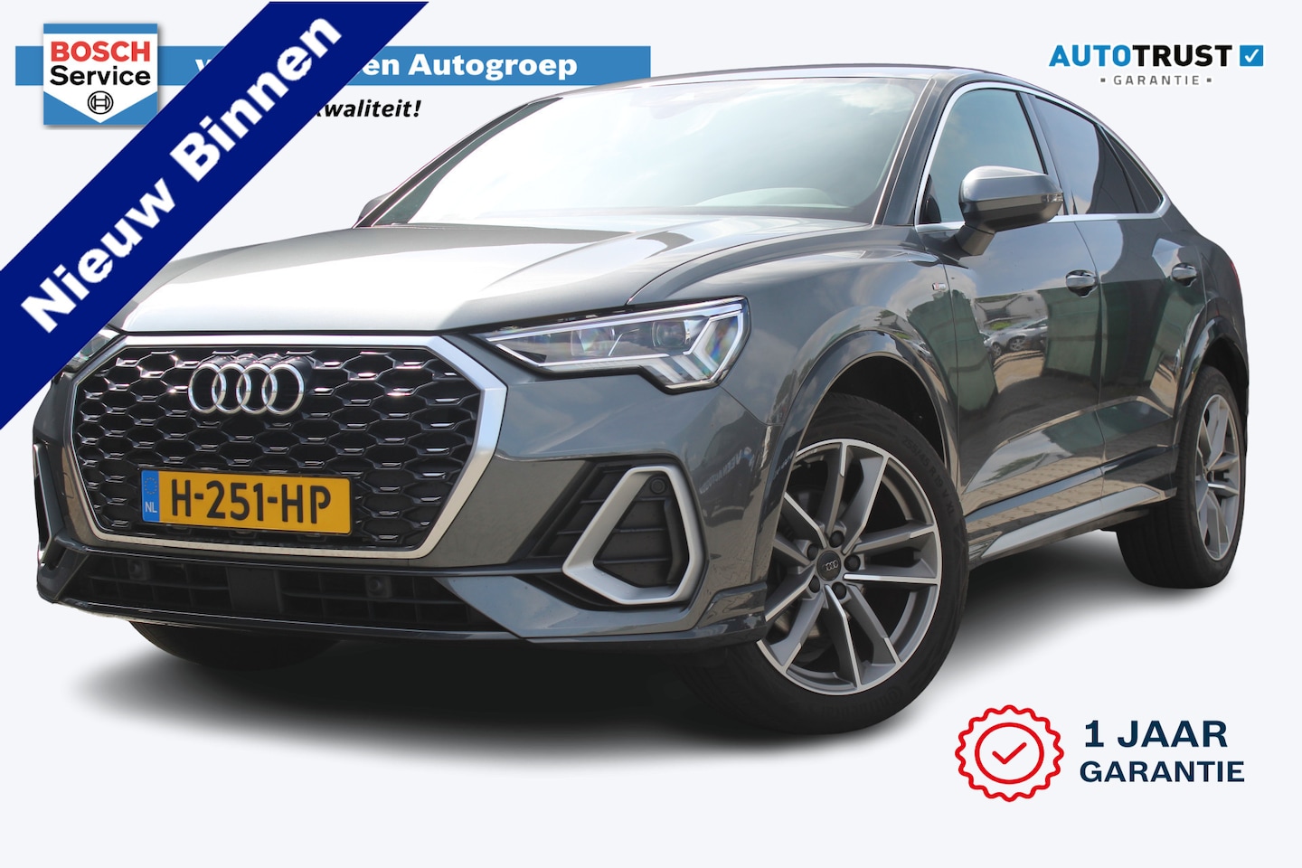 Audi Q3 Sportback - 35 TFSI Pro Line S-Line | Incl. 12 maanden garantie | Cruise control | Climate control | L - AutoWereld.nl