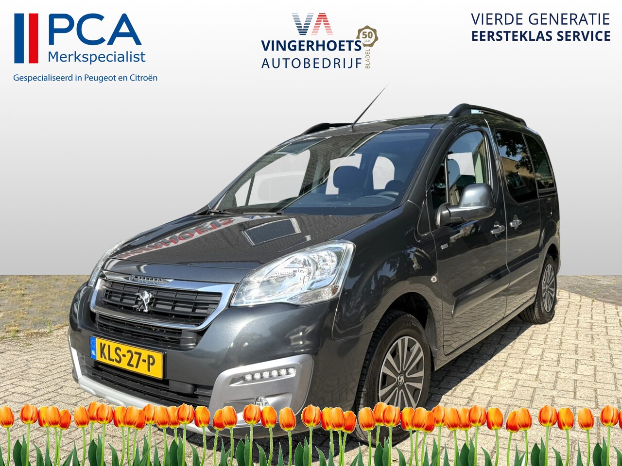 Peugeot Partner Tepee - 110 Pk Benzine Style uitvoering * Airco * Trekhaak * Cruise Control * 5-Persoons * Parkeer - AutoWereld.nl