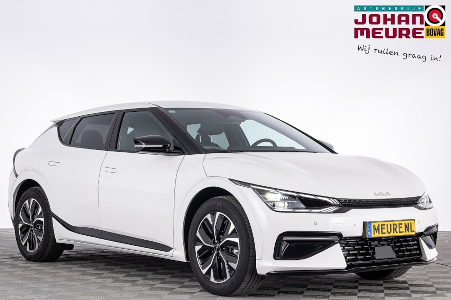 Kia EV6 - GT-Line 77.4 kWh | EL. Stoelen | Meridian Audio | Full LED | NAVI | ECC | VELGEN | SOH: 10 - AutoWereld.nl