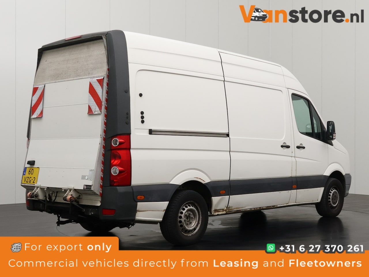 Volkswagen Crafter - 2.5TDI Automaat L2H2 | Laadklep | Laadlift | Airco | Cruise | 3-Zits - AutoWereld.nl