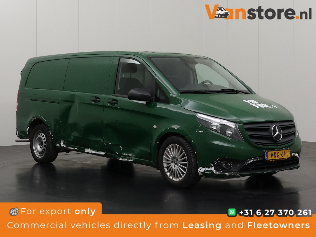 Mercedes-Benz eVito - Koelwagen Elektrisch XXL 90 kWh | Multimedia | Airco | Cruise - AutoWereld.nl