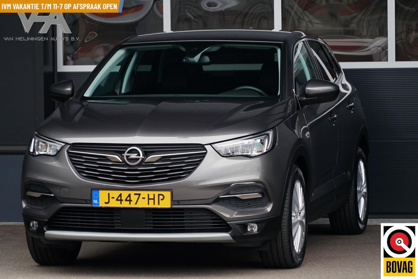 Opel Grandland X - 1.2 Turbo Innovation 1.2 Turbo Innovation, NL, LED, CarPlay, cam. - AutoWereld.nl