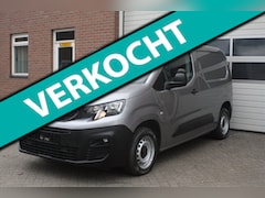 Peugeot Partner - 1.5 BlueHDI Premium 19.000km Airco, Schuifdeur Rechts, Grijs Metallic