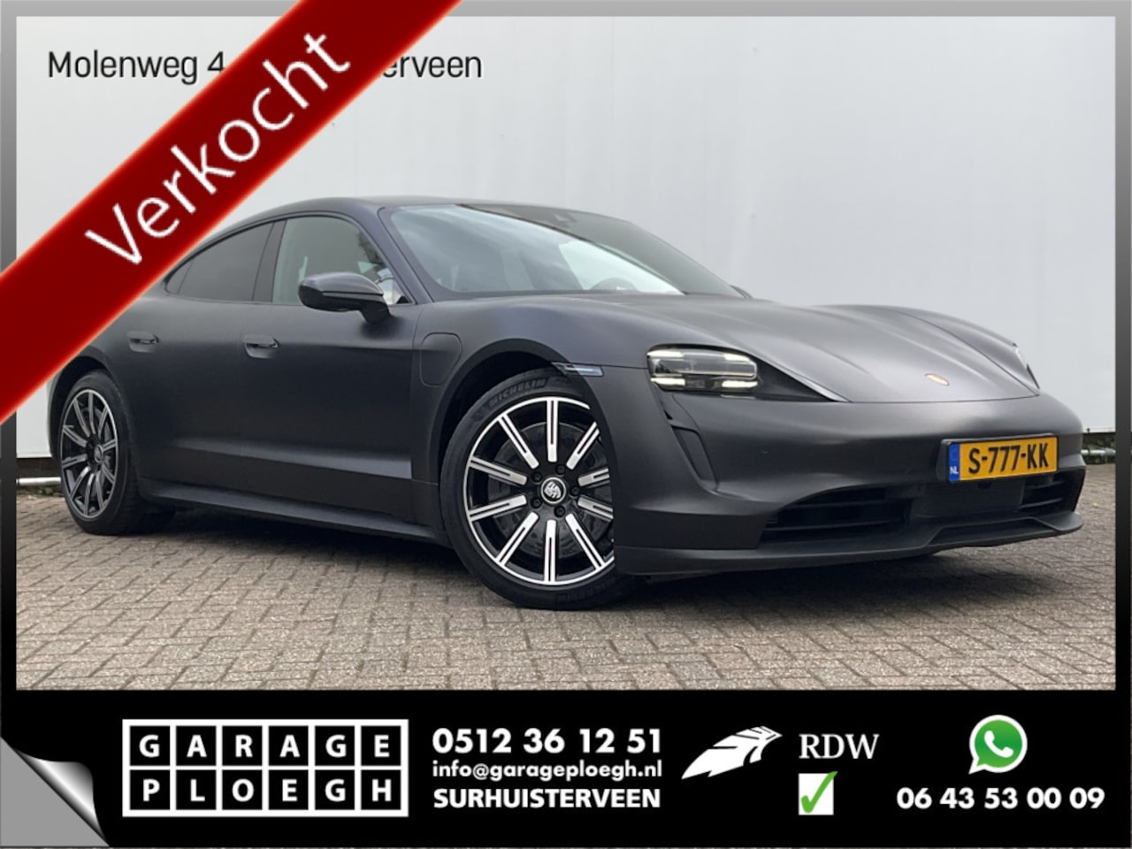 Porsche Taycan - Performance 84 kWh BTW Carplay Camera 3Fase Bose Leer Led Warmtepomp - AutoWereld.nl