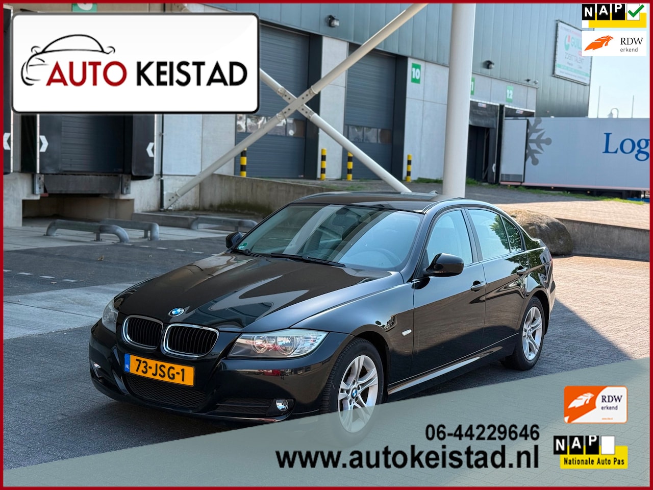 BMW 3-serie - 316i LEDER/NAVIGATIE/CLIMA! ORIGINELE KILOMETERS! - AutoWereld.nl