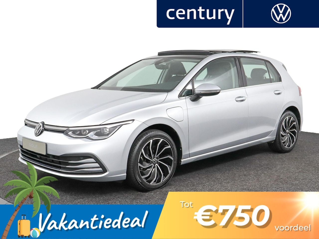 Volkswagen Golf - 1.4 eHybrid Style / Pano-Dak / Clima / Camera - AutoWereld.nl
