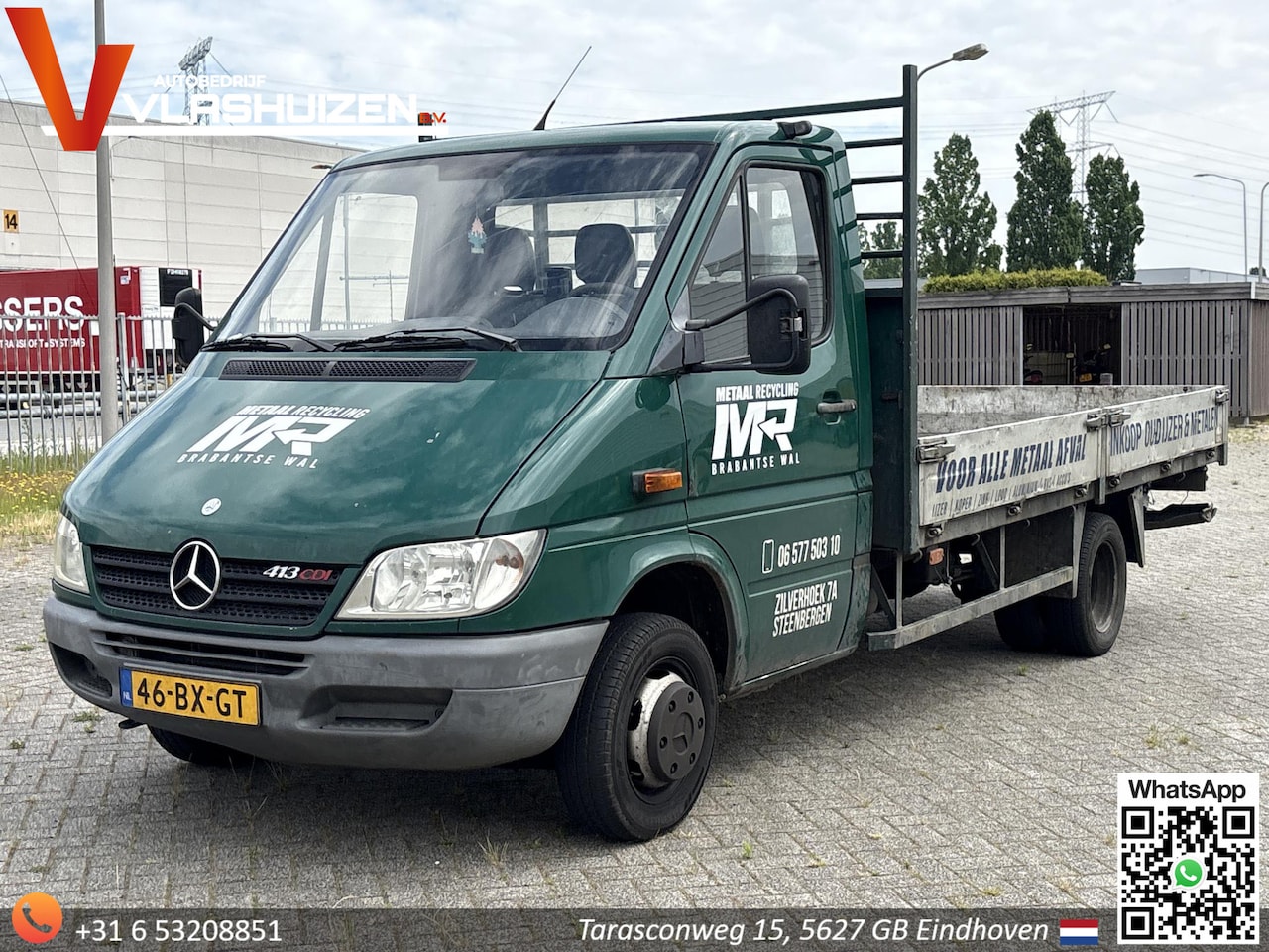 Mercedes-Benz Sprinter - 413 CDI 2.2 355 | € 5.450,- MARGE! | Openlaadbak | Bijrijdersbank | Airco | Trekhaak | APK - AutoWereld.nl