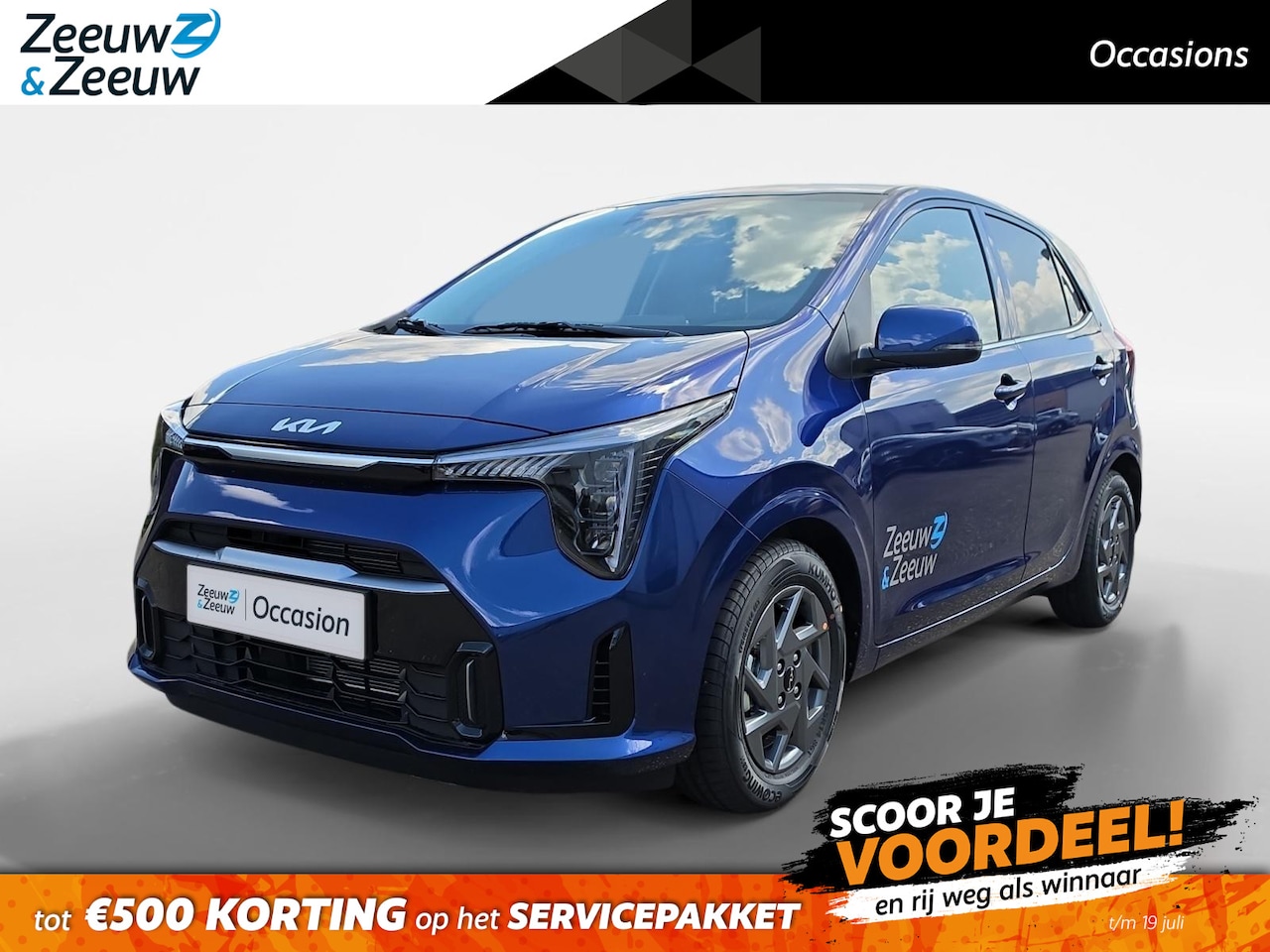 Kia Picanto - 1.0 GDi DynamicPlusLine | Navigatie | LM-Velgen | Cruise control - AutoWereld.nl