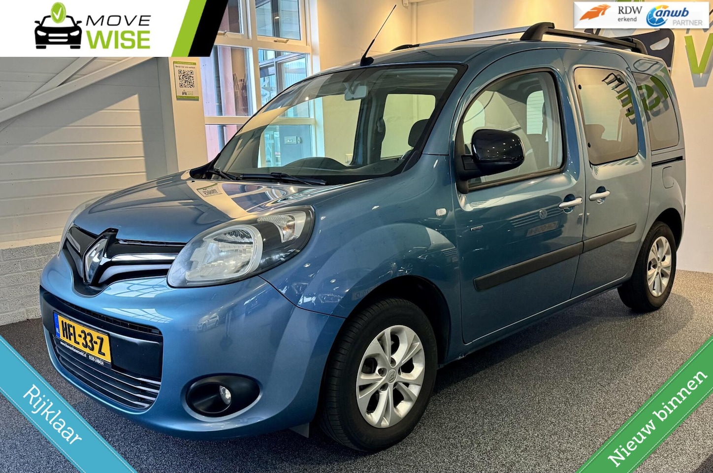Renault Kangoo Family - 1.2 TCe 116pk Limited | RIJKLAAR & NIEUWE KETTING | Airco | 5 Persoons | Nette Staat | - AutoWereld.nl