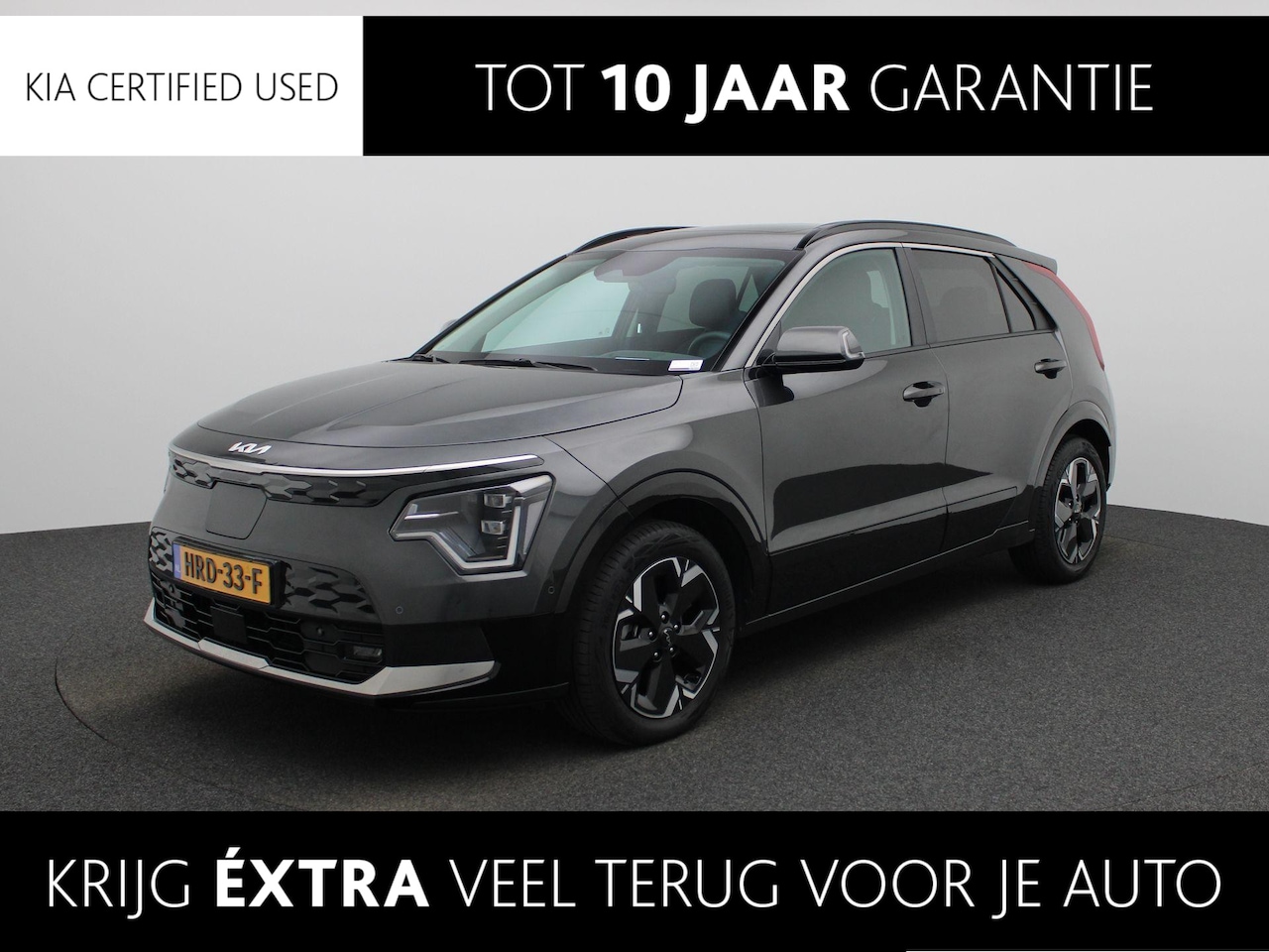 Kia Niro EV - Plus Advanced 64.8 kWh Leder | Elektr. stoelen met geheugen | Head-Up | Premium Sound | St - AutoWereld.nl