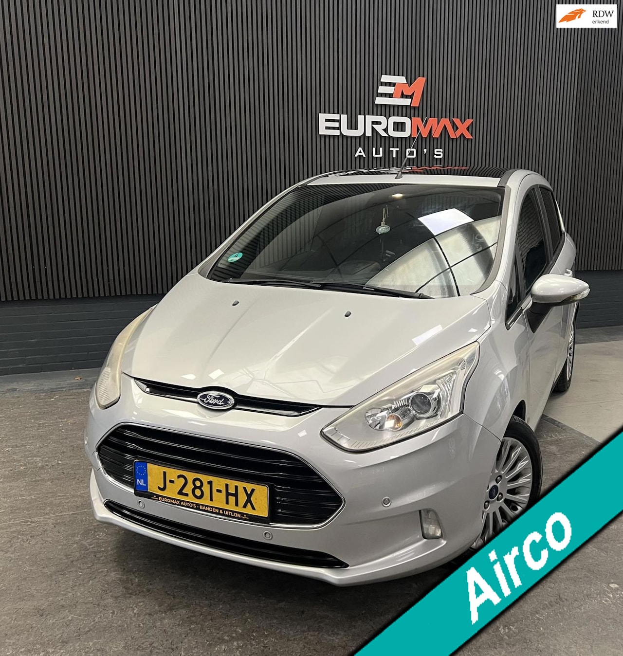 Ford B-Max - 1.0 EcoBoost Titanium 2e eig - Distr verv - Airco - AutoWereld.nl