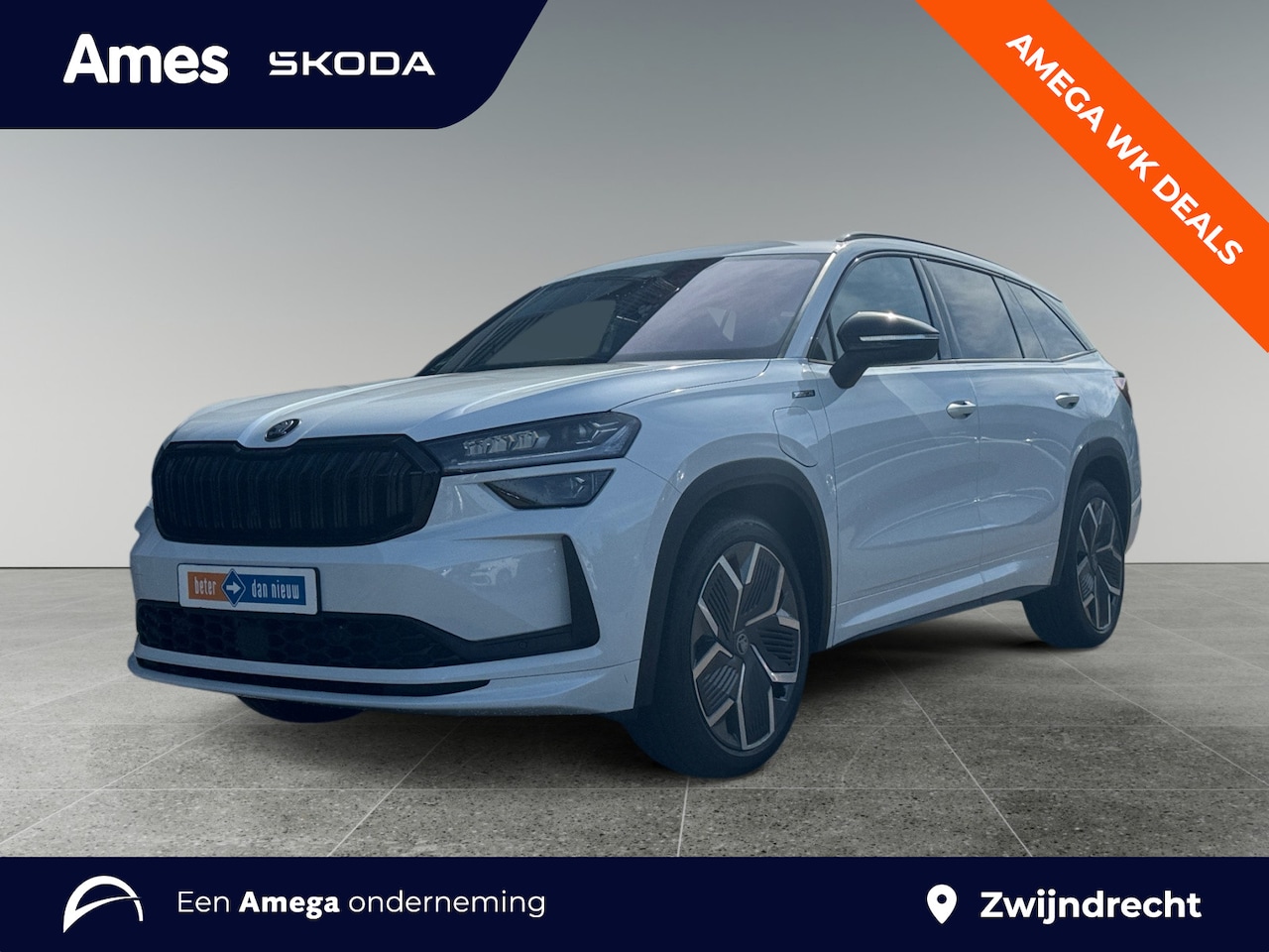 Skoda Kodiaq - 1.5 TSI PHEV Sportline Business Elektrische bestuurderstoel | Trekhaak | 20 inch - AutoWereld.nl