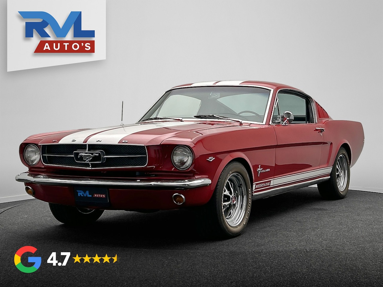 Ford Mustang Fastback - USA 289 CI 1965 C-Code *Gerestaureerd* Rembekrachtiging Stuurbekrachtiging - AutoWereld.nl