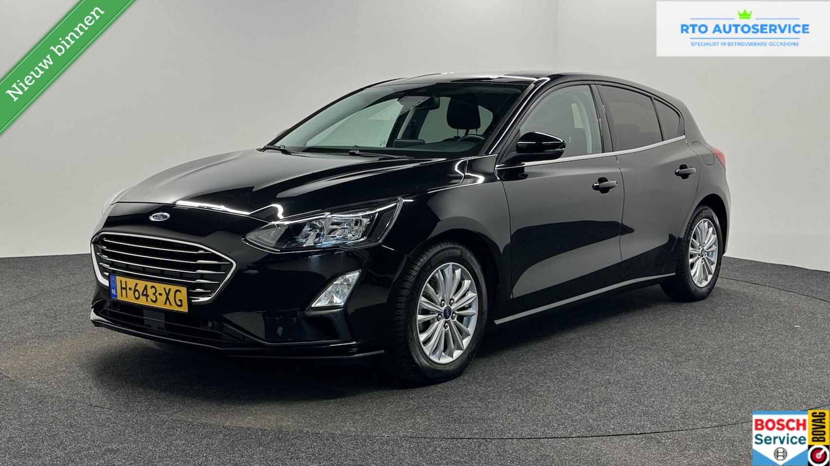 Ford Focus - 1.0 EcoBoost Titanium Business TREKHAAK ECC CARPLAY NAVI CRUISE LM. - AutoWereld.nl