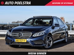 Mercedes-Benz E-klasse - 220 BlueTEC Edition AMG Avantgarde Panoramadak LED Navigate Stoelverwarming Cruise Control