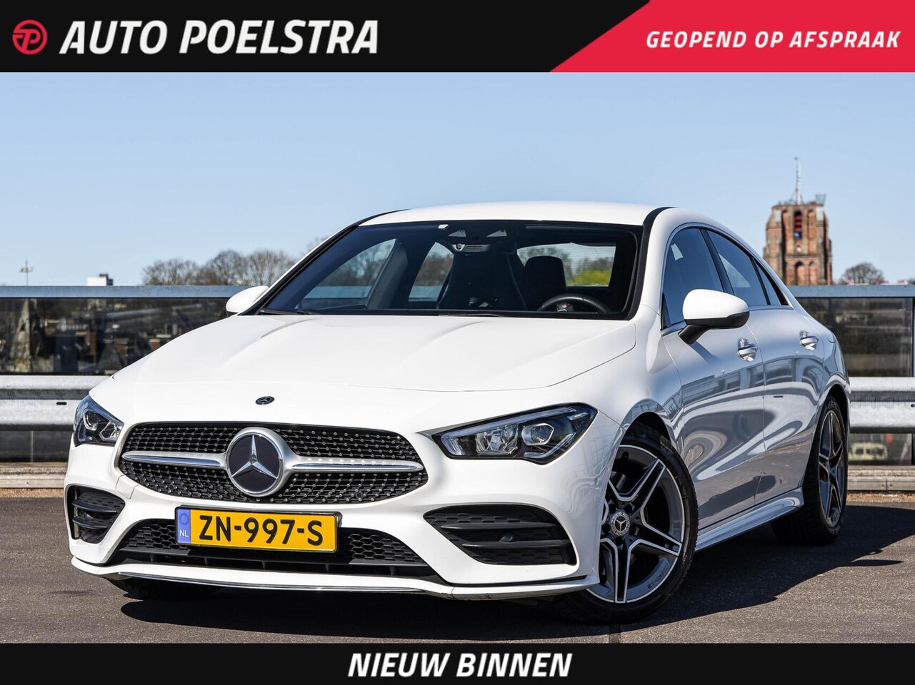 Mercedes-Benz CLA-Klasse - 200 Business Solution AMG | Sfeerverlichting | Widescreen | Camera | Navigatie | Apple Car - AutoWereld.nl