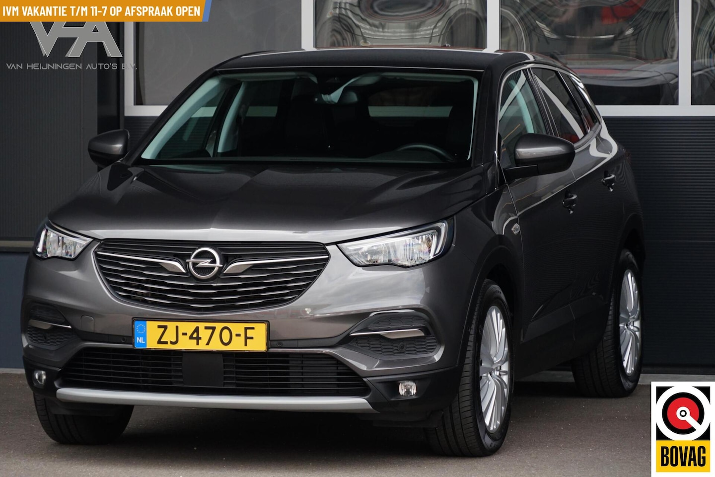 Opel Grandland X - 1.2 Turbo Innovation 1.2 Turbo Innovation, keyless, CarPlay, cam. - AutoWereld.nl