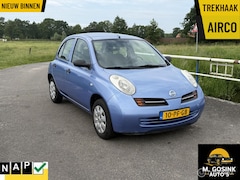 Nissan Micra - 1.2 Visia Airco trekhaak 5 deurs 119269 km NAP