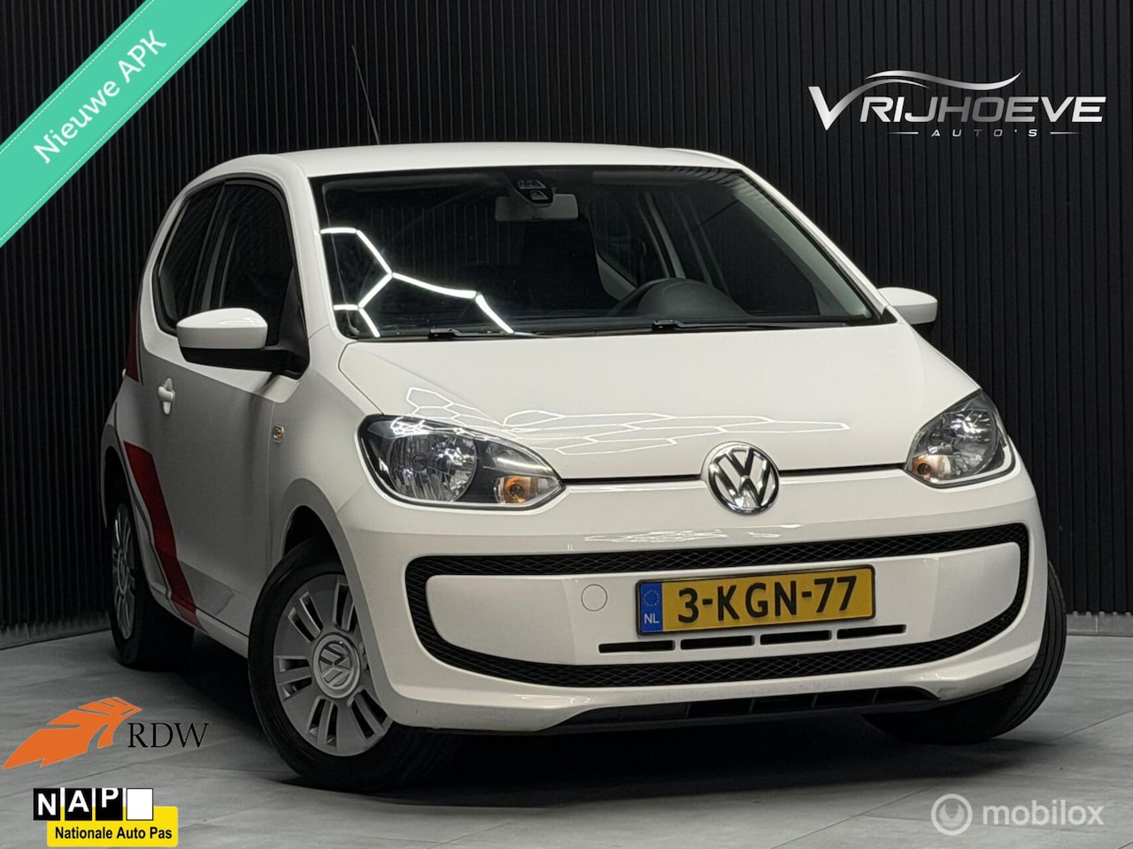 Volkswagen Up! - 1.0 move up! BlueMotion|NAP|NW APK|AIRCO - AutoWereld.nl