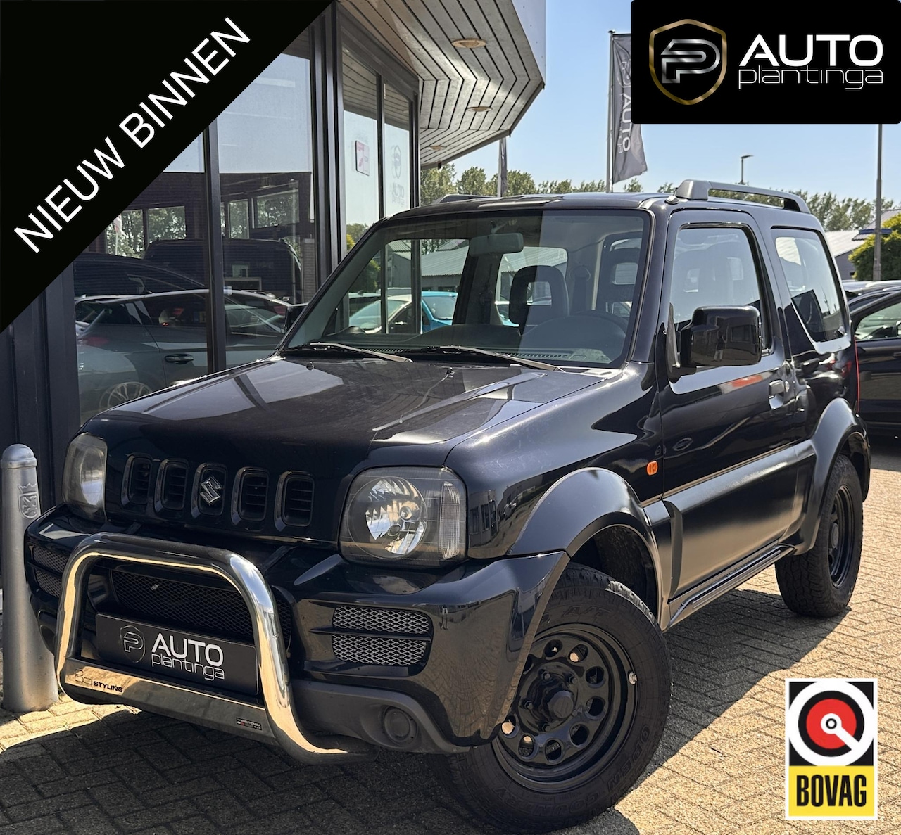 Suzuki Jimny - 1.3 JLX | 4WD | ZEER NETTE STAAT | NL AUTO | Afneembare Trekhaak | Bullbar | APK tot 12-03 - AutoWereld.nl