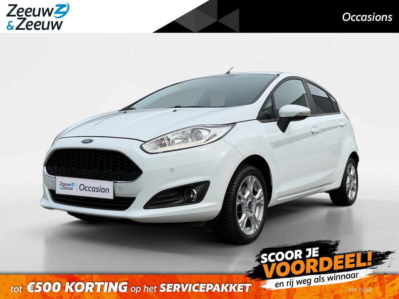 Ford Fiesta - 1.0 Style Ultimate | Dealer onderhouden | NL auto | Navigatie | Parkeersensoren voor en ac - AutoWereld.nl