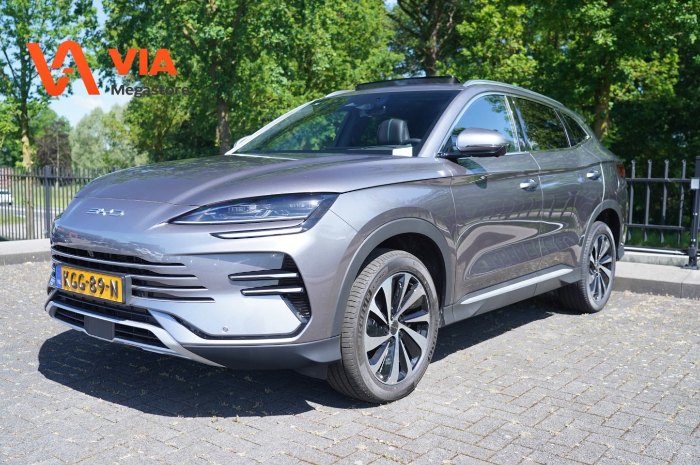 BYD Seal U - 1.5i PHEV (160 kW) COMFORT | Time Grey | Zwart Leer | 1125km WLTP | Pano | Full Options! - AutoWereld.nl