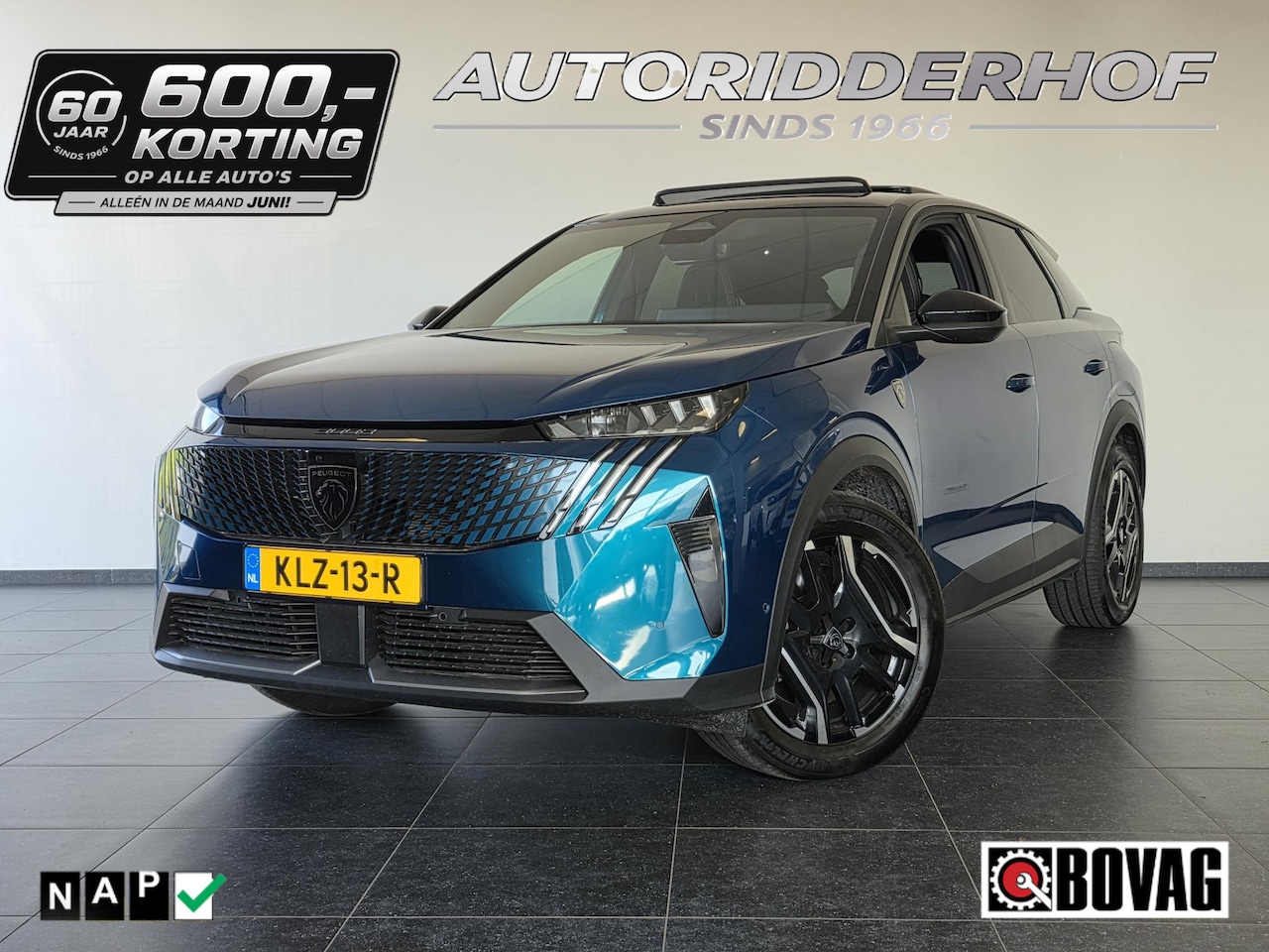 Peugeot 3008 - GT | Plugin Hybr. 195 PK | Schuif/kanteldak | Memory | 360° Camera | - AutoWereld.nl