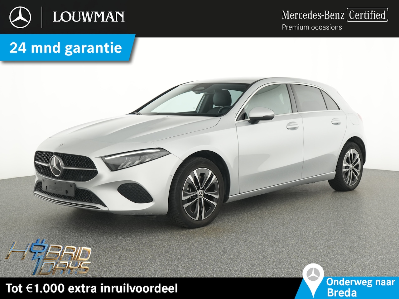 Mercedes-Benz A-klasse - 250 e Plug-In Hybride Ledkoplampen | Stoelverwarming | Parkeerpakket met achteruitrijcamer - AutoWereld.nl
