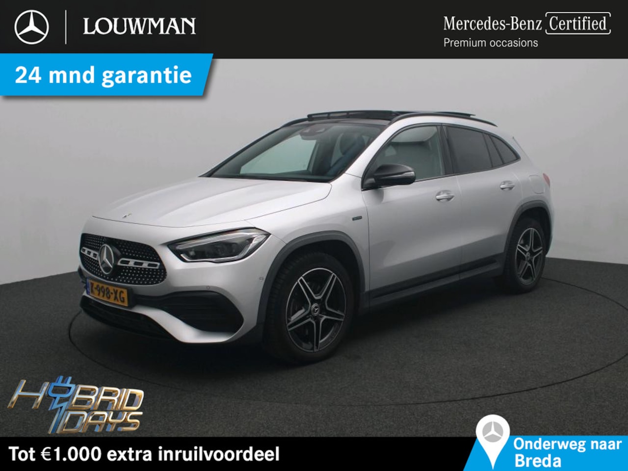 Mercedes-Benz GLA-Klasse - 250 e Business Solution AMG Limited Trekhaak | AMG Line | Night Pakket | Panorama Schuif-K - AutoWereld.nl