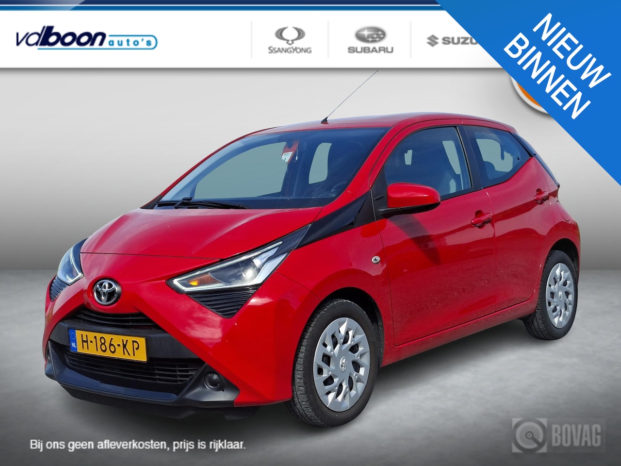 Toyota Aygo - 1.0 VVT-i x-play AIRCO | APP. NAVI | NL-auto | rijklaarprijs !! - AutoWereld.nl