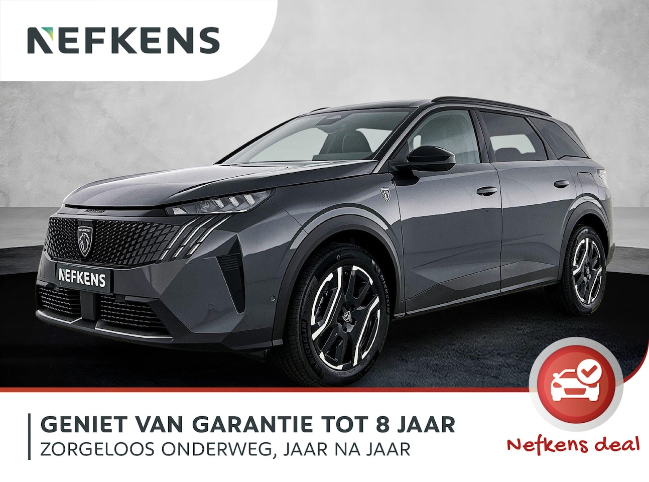 Peugeot 5008 - 1.6 Plug-in Hybrid 225pk GT 7p Automaat | Schuif-/kanteldak | Elektrisch Verstelb. Bestuur - AutoWereld.nl