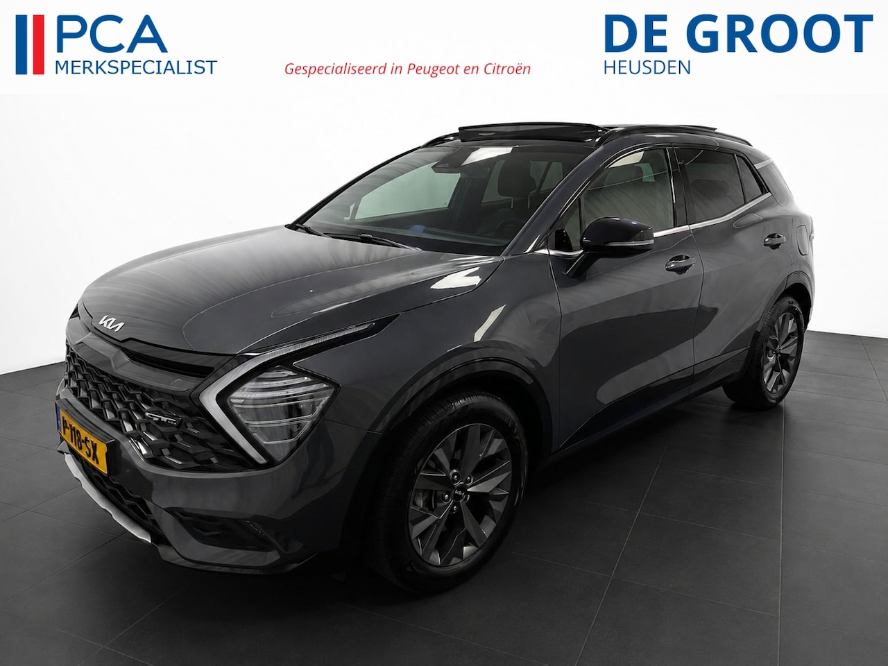 Kia Sportage - GT-Line HYbrid Autom. Trekhaak | Schuifdak | Handsfree klep - AutoWereld.nl