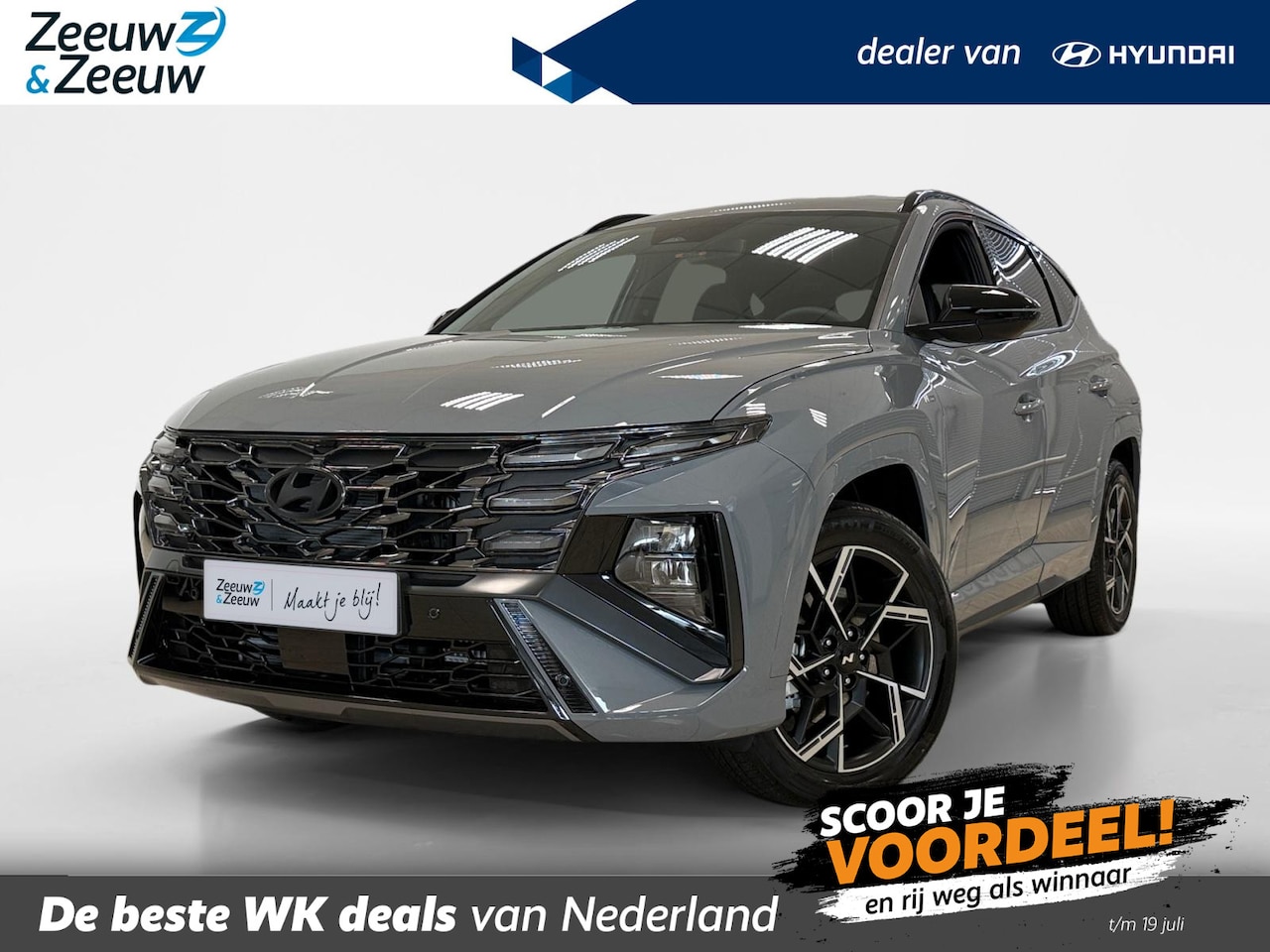 Hyundai Tucson - 1.6 T-GDI PHEV N Line Edition | Stoelverwarming | Camera | Navi | Clima - AutoWereld.nl