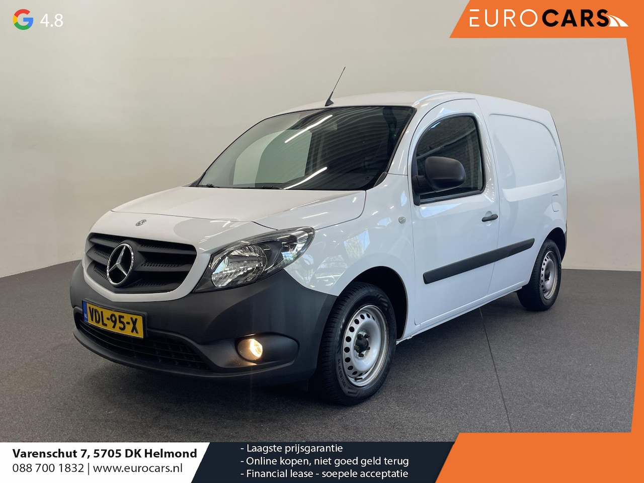 Mercedes-Benz Citan - 108 CDI Lang Airco Navi Cruise Camera Schuifdeur Houten Laadvloer - AutoWereld.nl